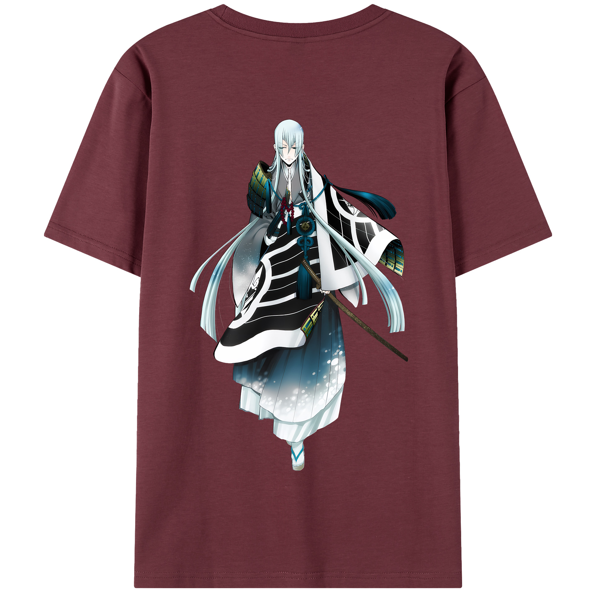 （画像用） 刀剣乱舞 Touken Ranbu 綿100％半袖Tシャツ（背面プリント）